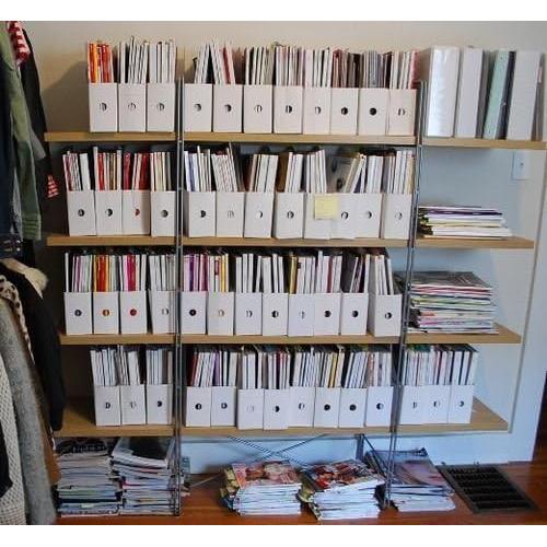 Carpeta de Revistas Blanca Royal7 - 25 Piezas, Organizador