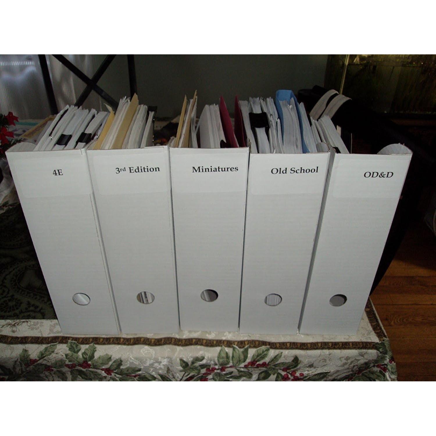 Carpeta de Revistas Blanca Royal7 - 25 Piezas, Organizador