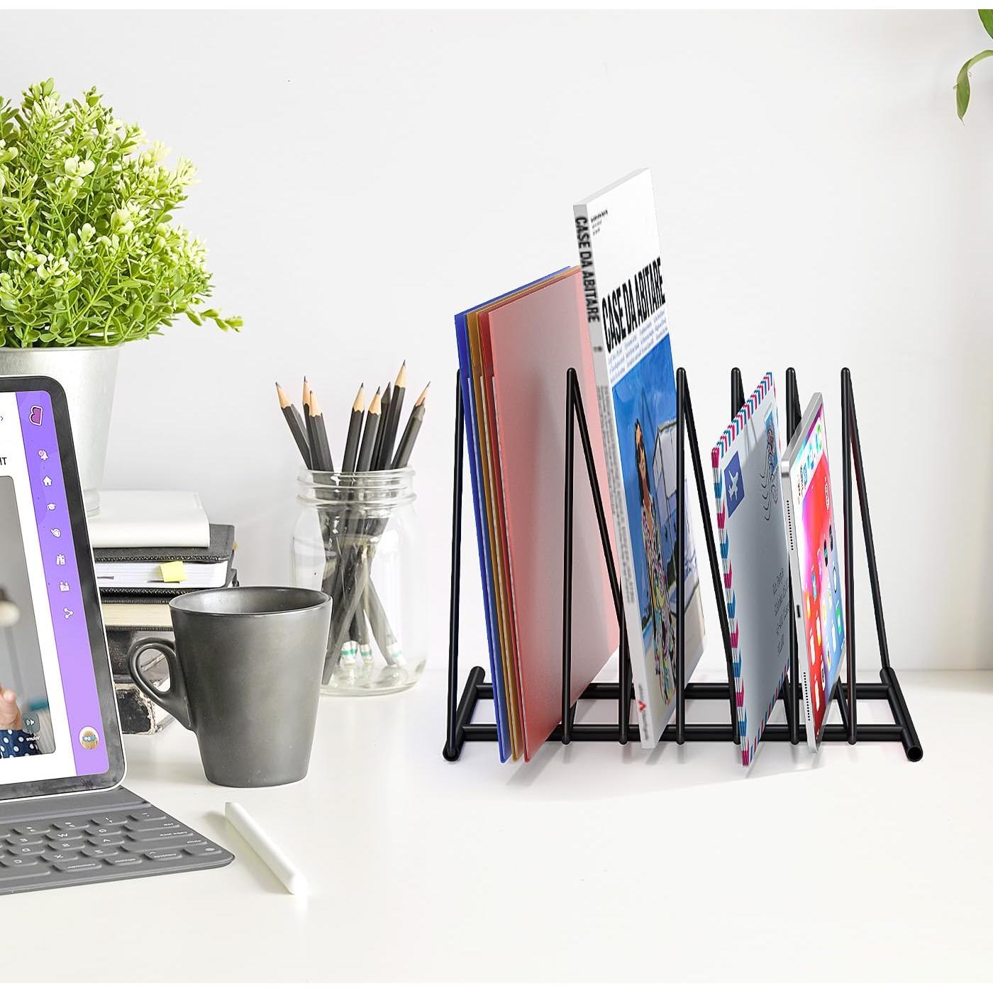 Organizador de Archivos Triangular 2 Paquetes Almacenamiento Divertido Negro