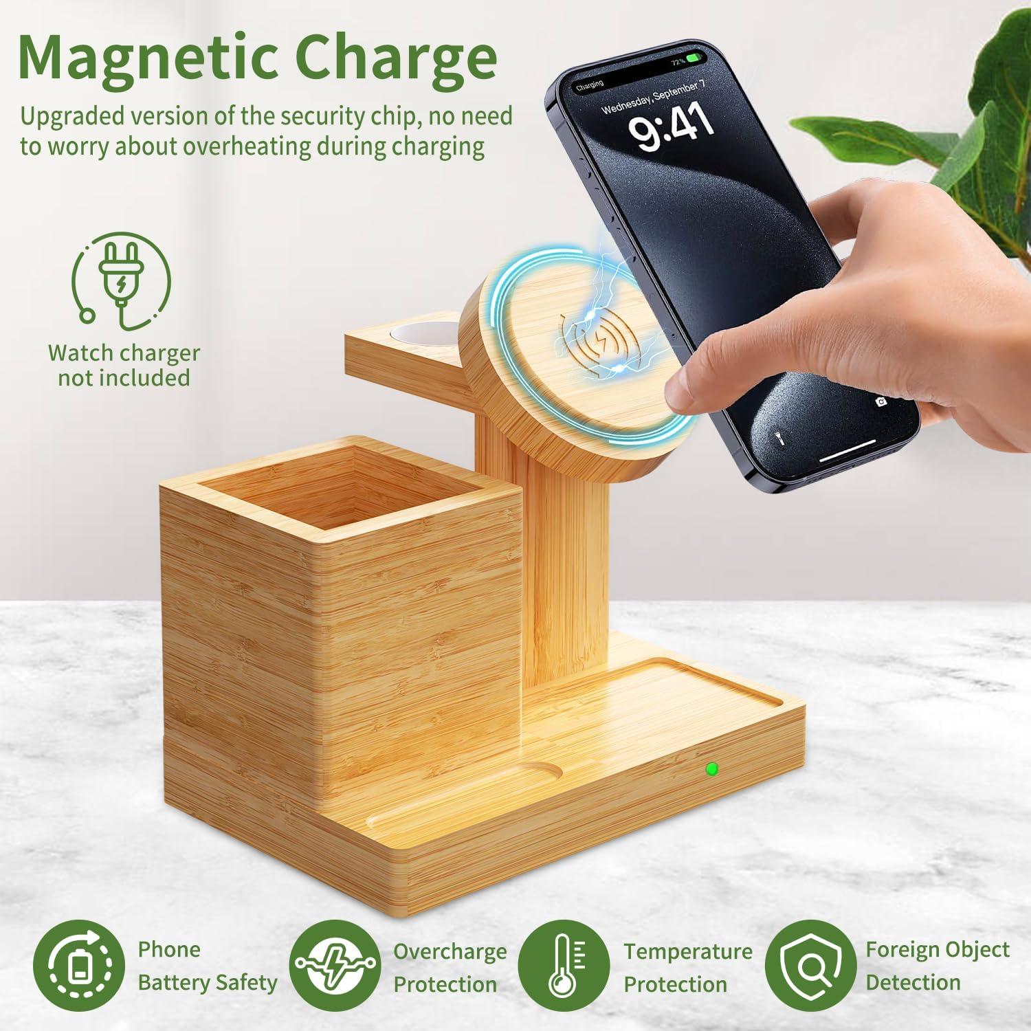 Soporte de Carga Inalámbrico 4 en 1 Alltripal para iPhone