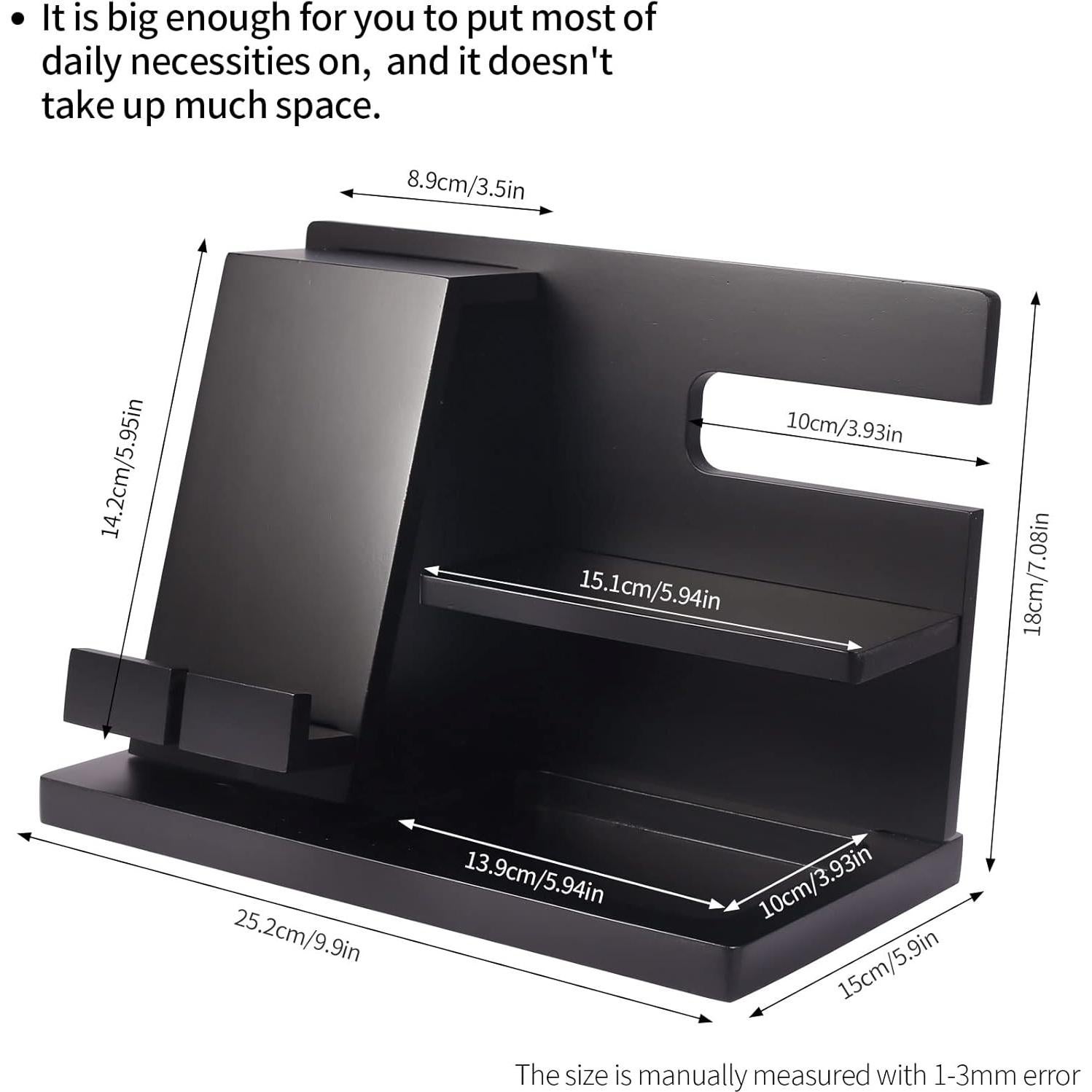 Estación de Carga de Madera Foonii para Teléfonos y Accesorios