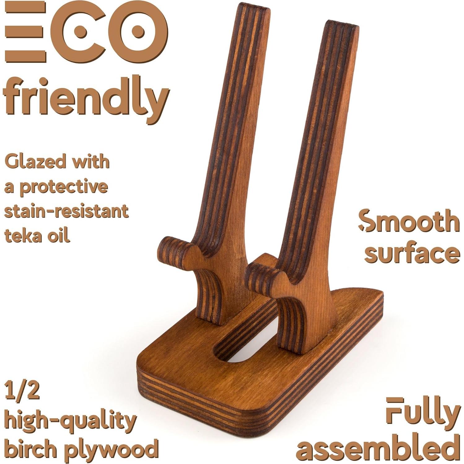 Soporte de Madera para Teléfono Rostmary - Estación de Acoplamiento