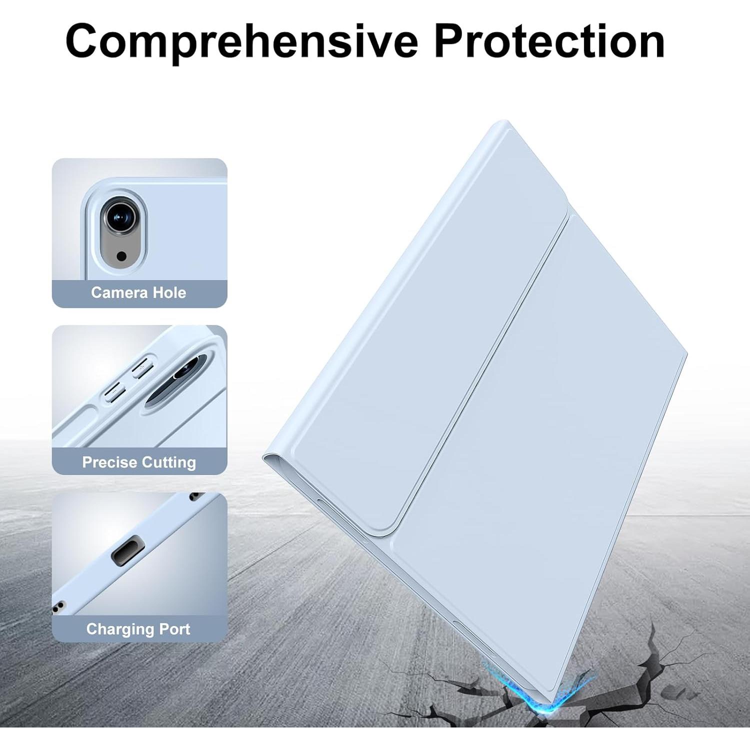 Funda con Teclado Bluetooth SZPSGC para iPad 11"/10.9"