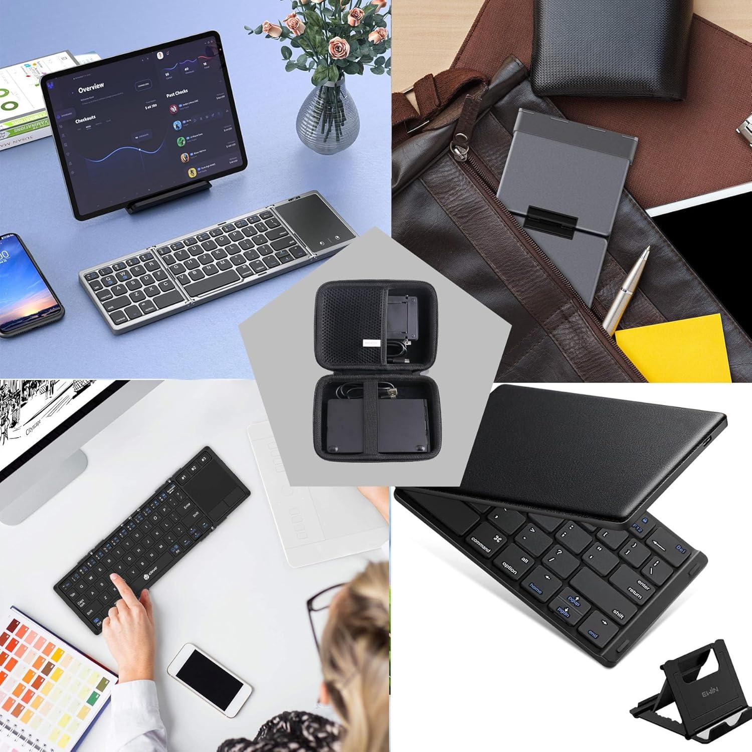 Funda Dura EVA para Teclado Bluetooth JINMEI Negro