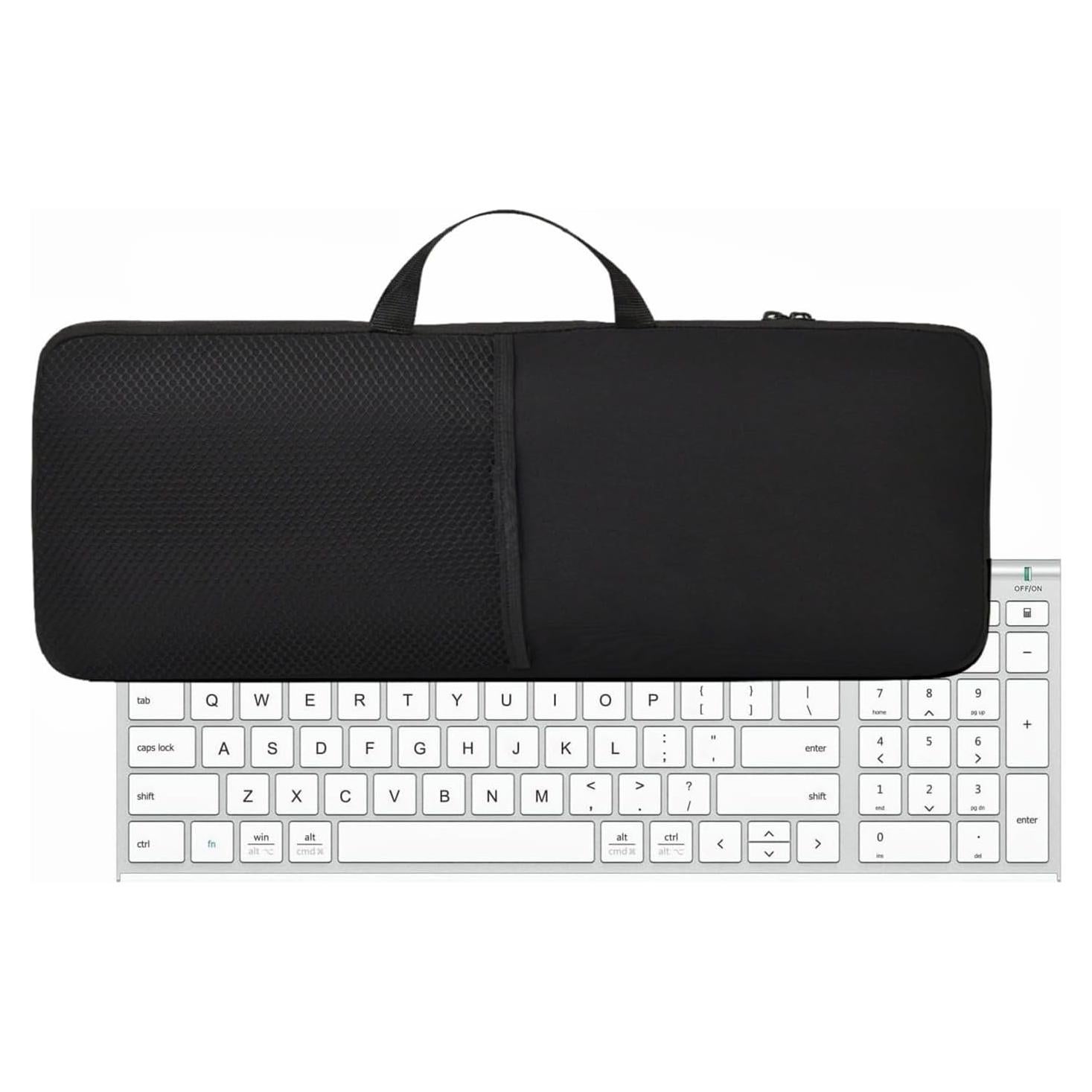 Funda de Teclado Neopreno iClever BK10 - Impermeable y Plegable