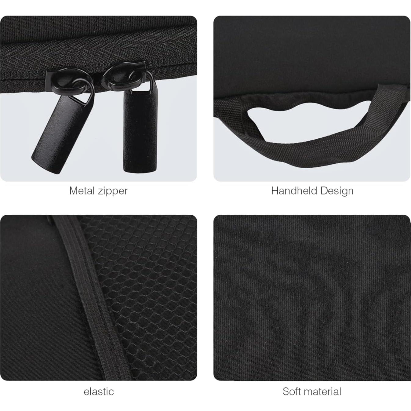 Funda de Teclado Neopreno iClever BK10 - Impermeable y Plegable