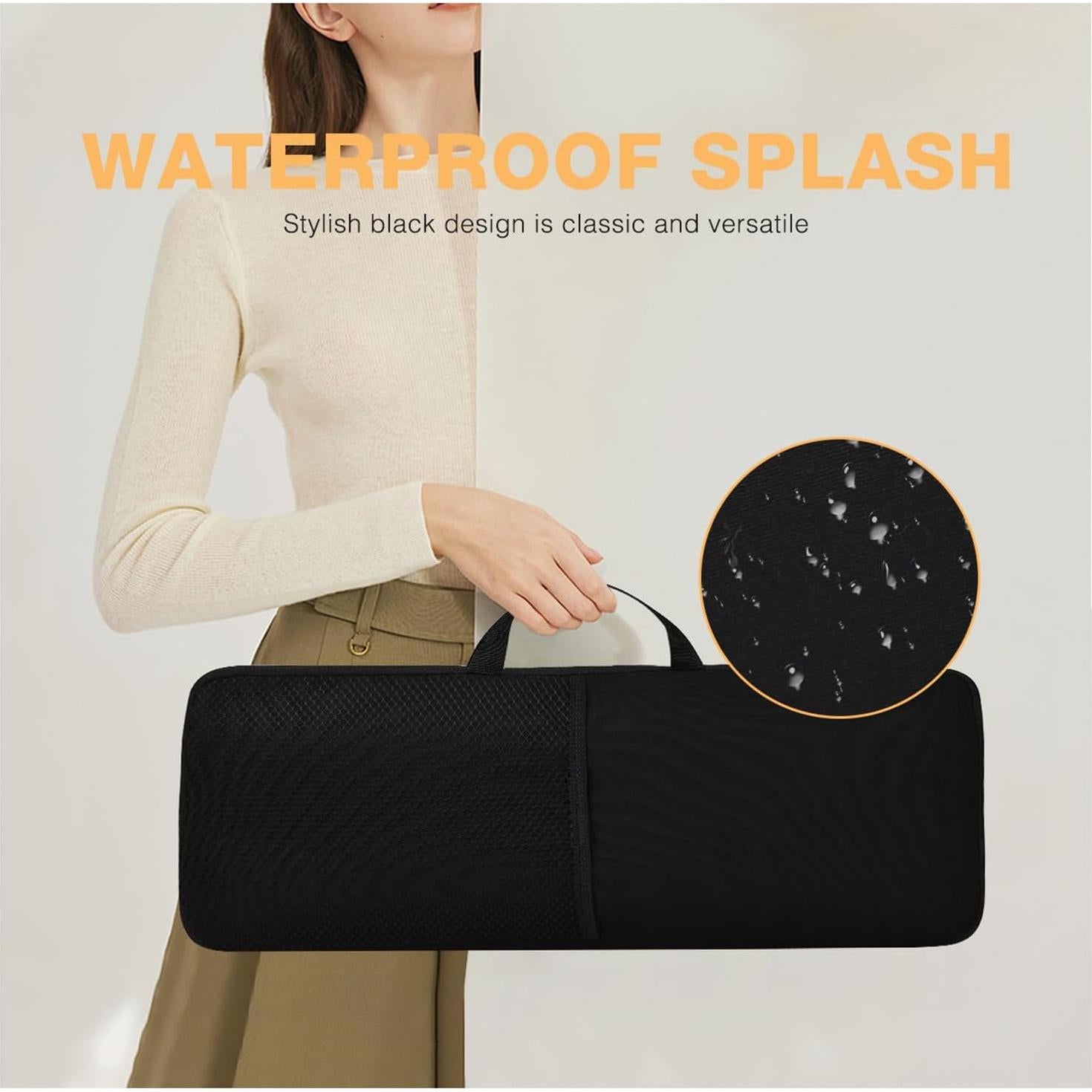 Funda de Teclado Neopreno iClever BK10 - Impermeable y Plegable