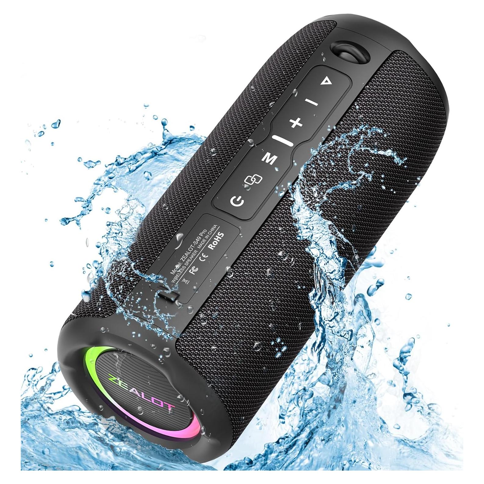 Altavoz Bluetooth Portátil ZEALOT S49PRO Impermeable 40W
