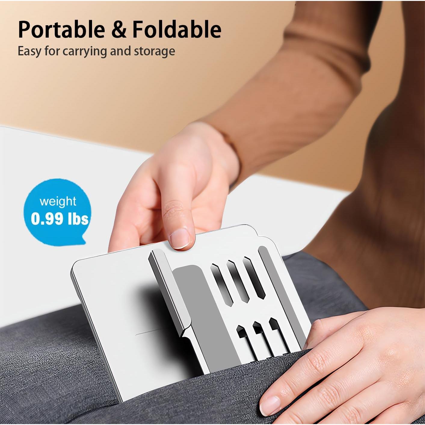 Soporte Plegable y Teclado Bluetooth Mini Voppton para Z Fold