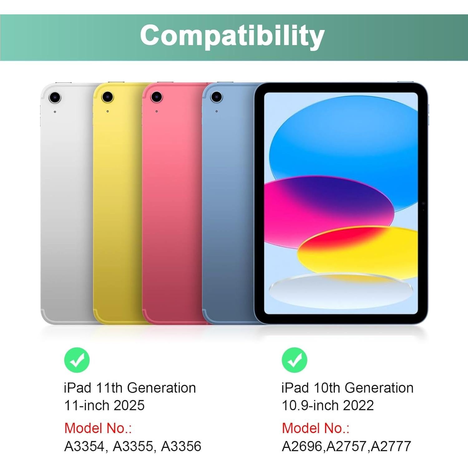 Funda de teclado LAMA con ratón para iPad 11" y 10.9"