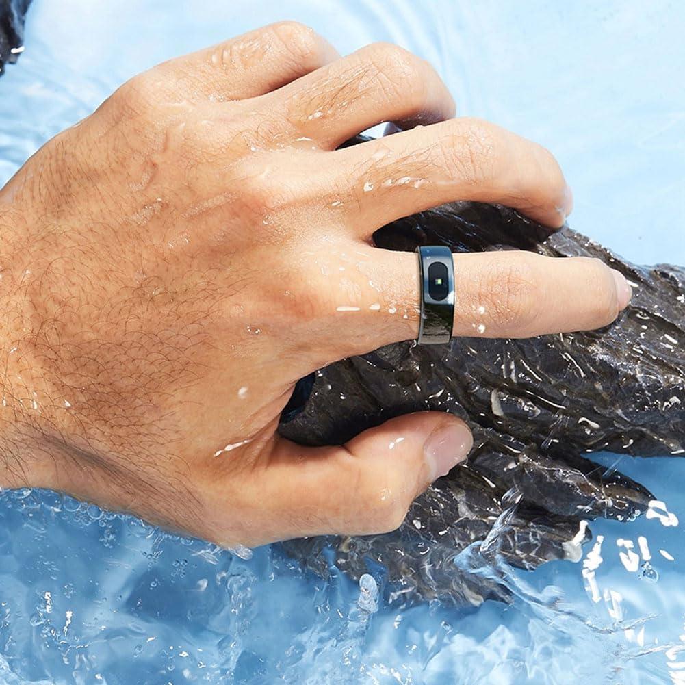 Anillo Inteligente Milavan Oro #8 Monitoreo Salud Fitness