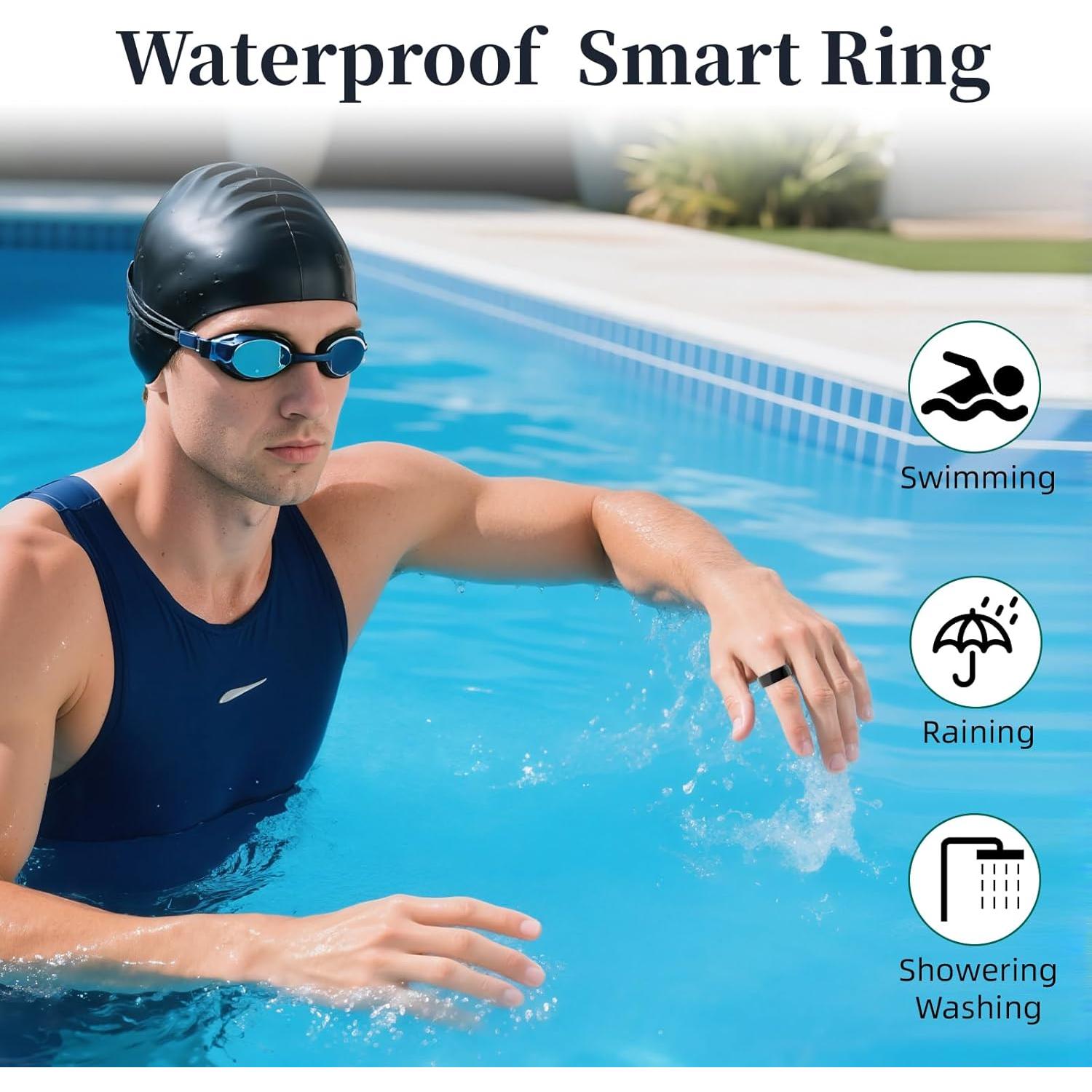 Anillo Inteligente de Fitness SORNBEO - Monitoreo Salud y Sueño