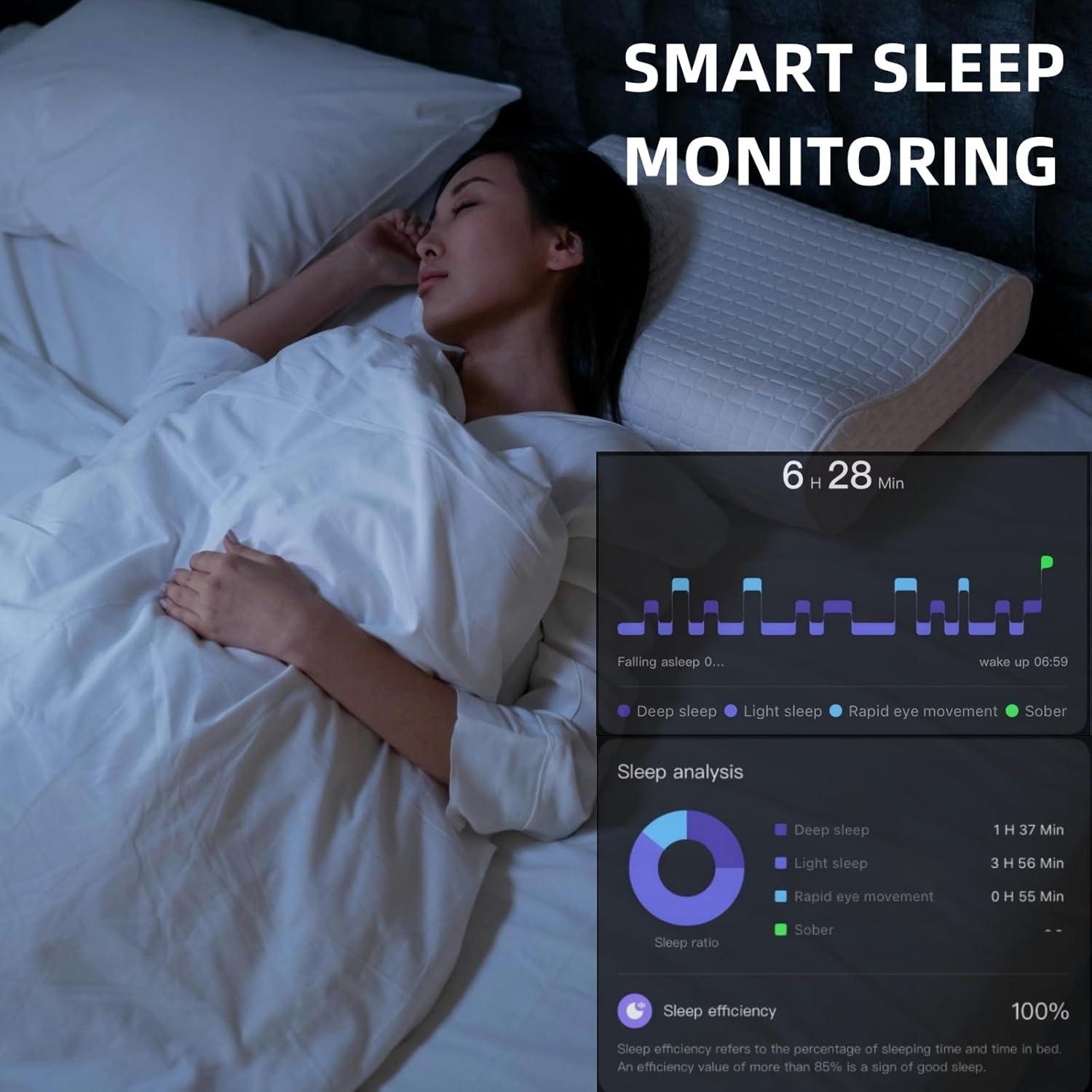 Anillo Inteligente Oucscru Plata 7# Monitoreo Salud y Fitness