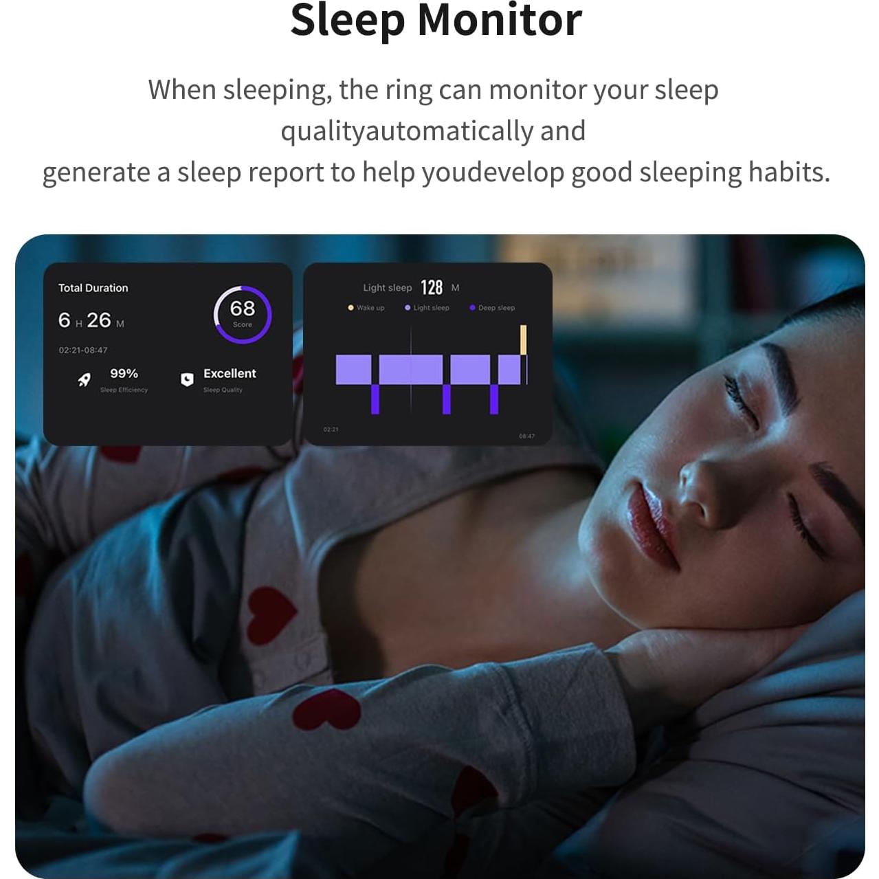 Anillo Inteligente DREAM SPORT DSR - Monitoreo de Sueño y Salud
