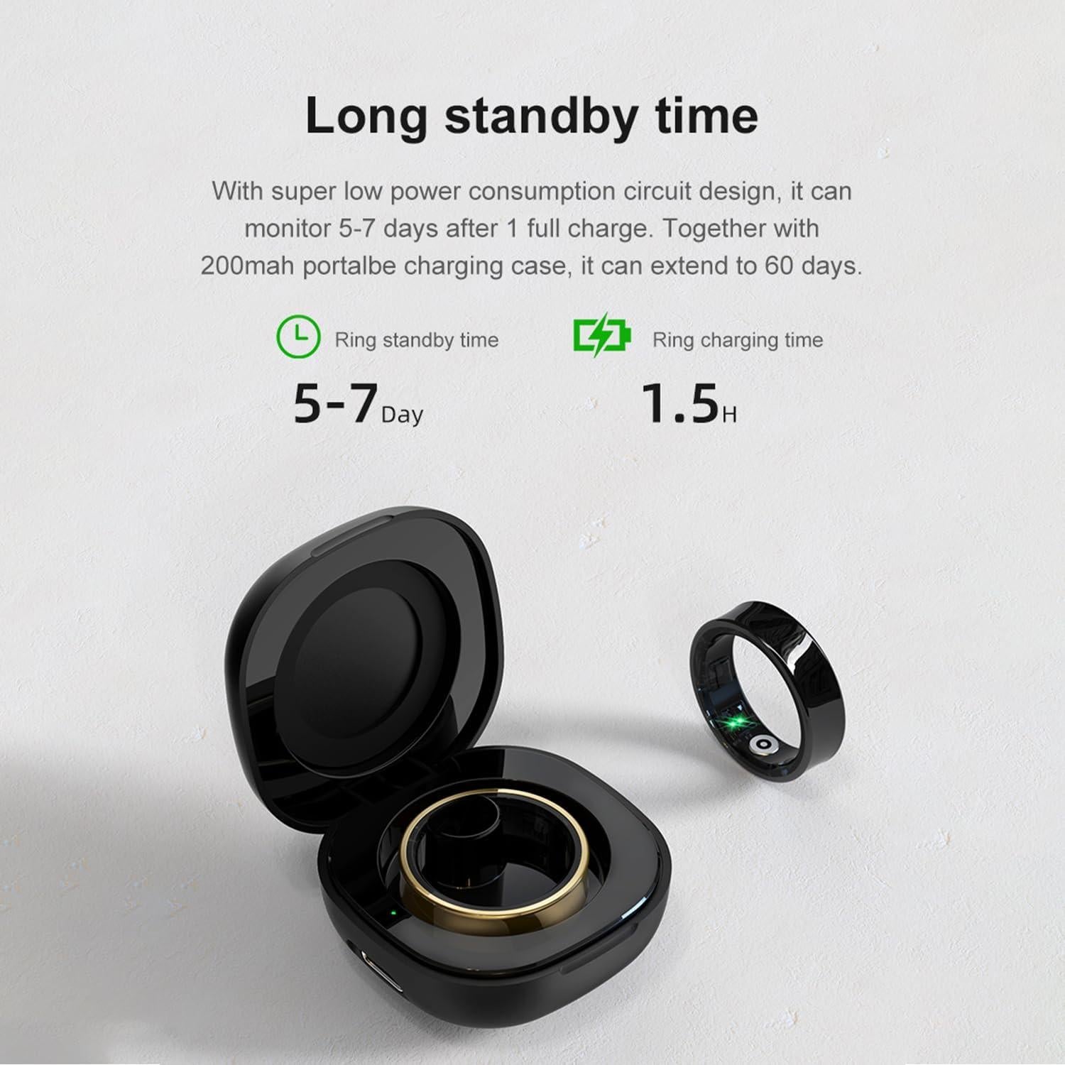 Anillo Inteligente DREAM SPORT DSR - Monitoreo de Sueño y Salud