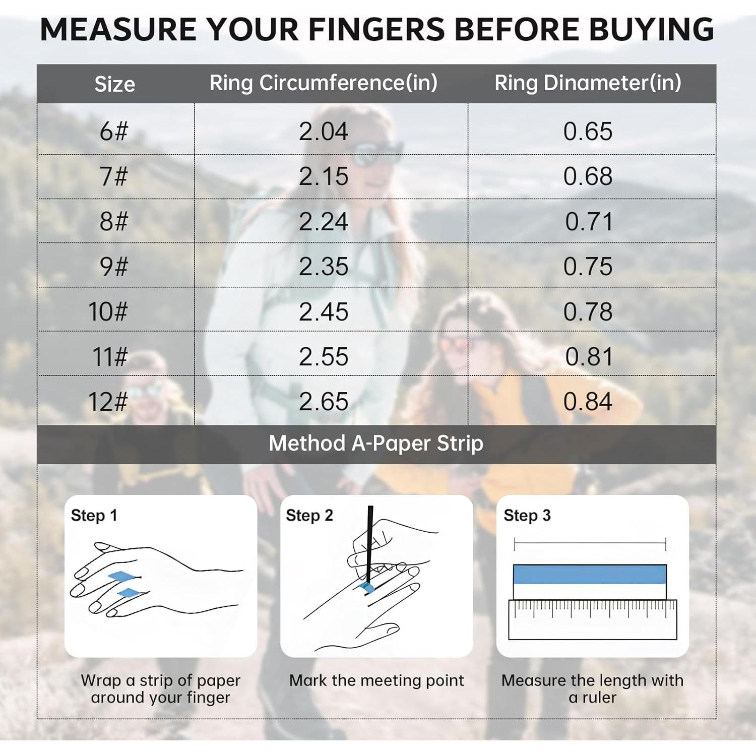 Anillo Inteligente GANSI ZZJL-001-NV | Monitoreo Salud IP68