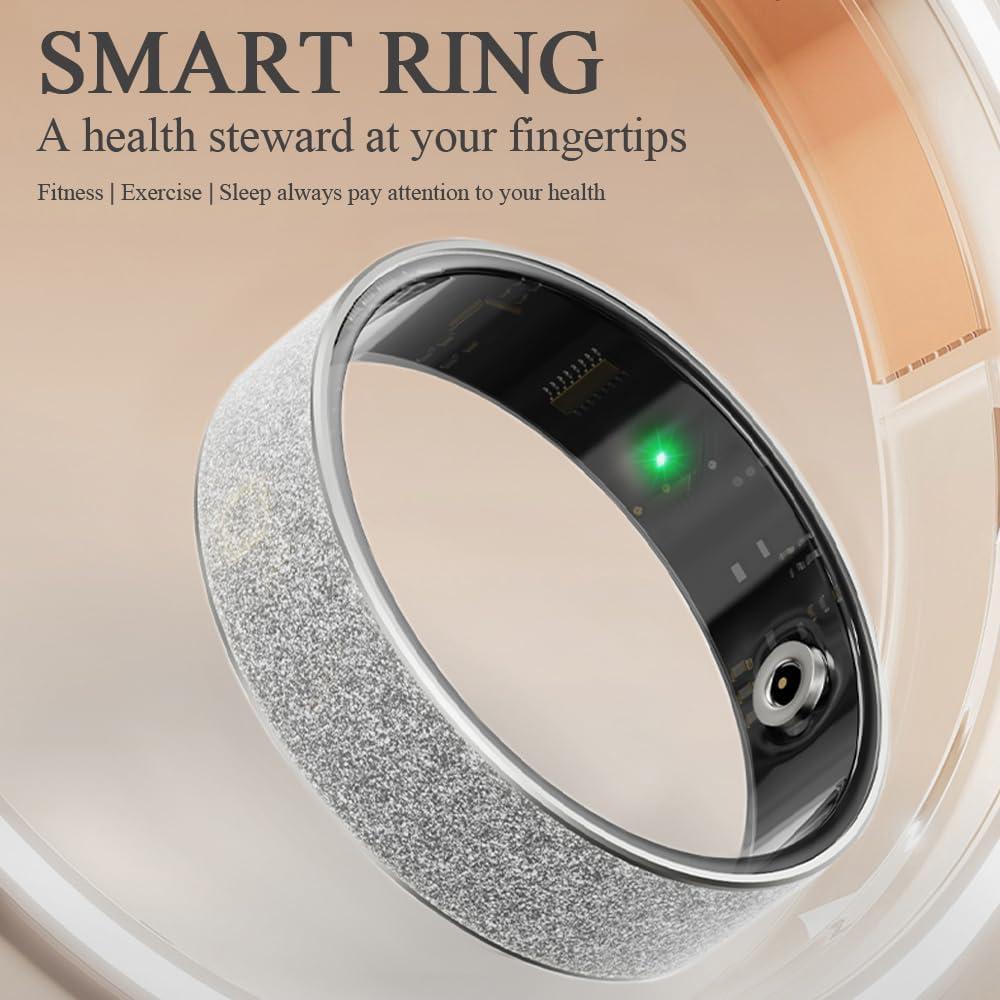 Anillo Inteligente WENSUNNIE Plata 9# Fitness Sueño IP68