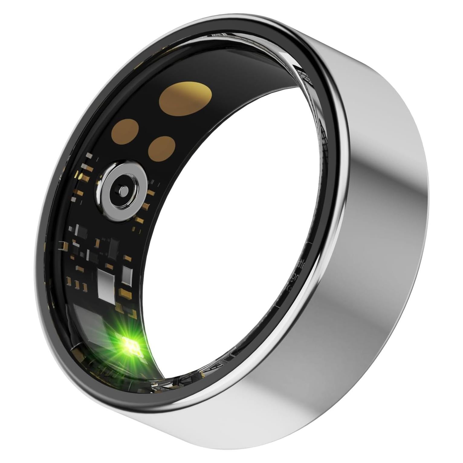 Anillo Inteligente SWISSES Plata 13 - Salud y Sueño IP68