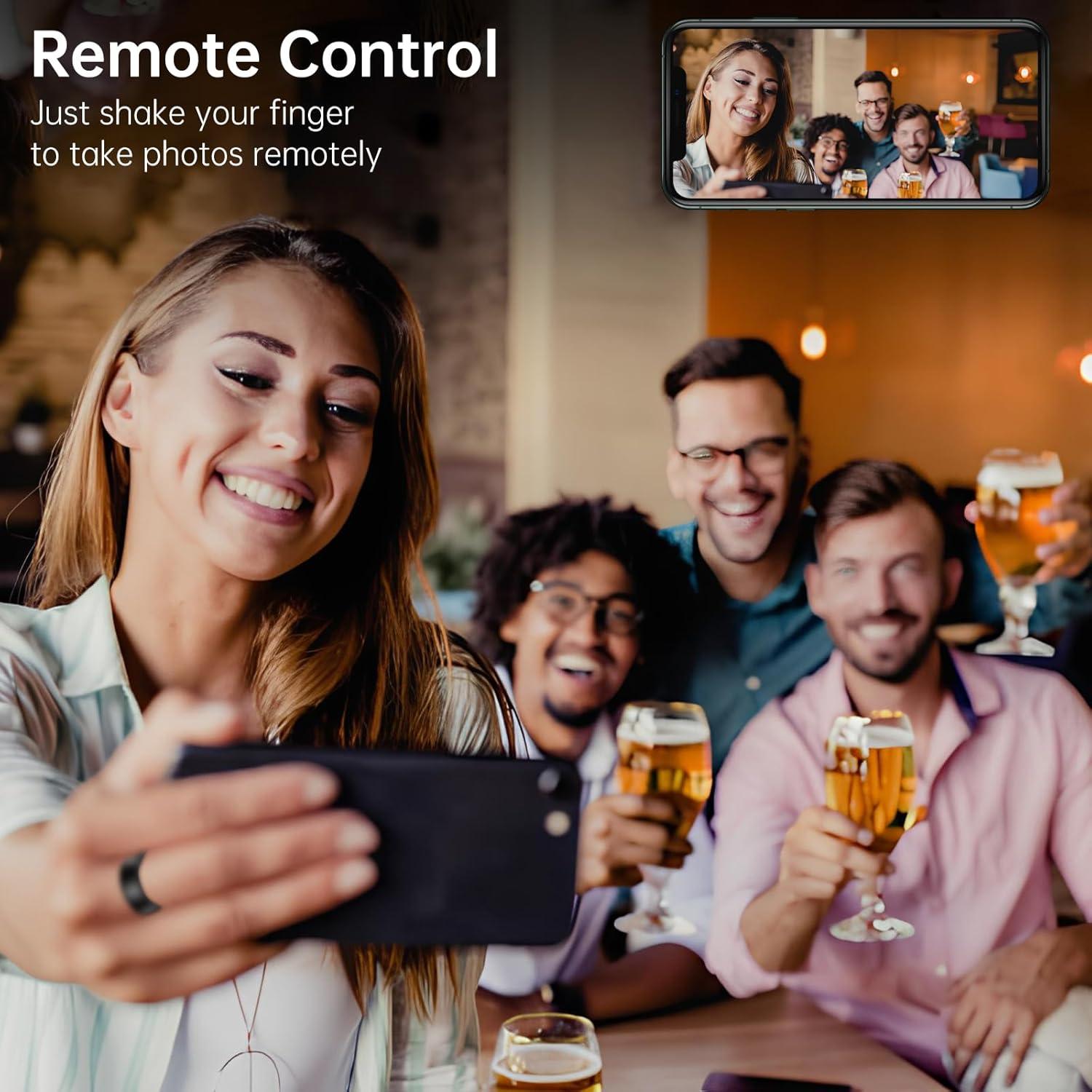 Anillo Inteligente de Salud WNRTSA - Seguimiento Sueño y Frecuencia Cardíaca