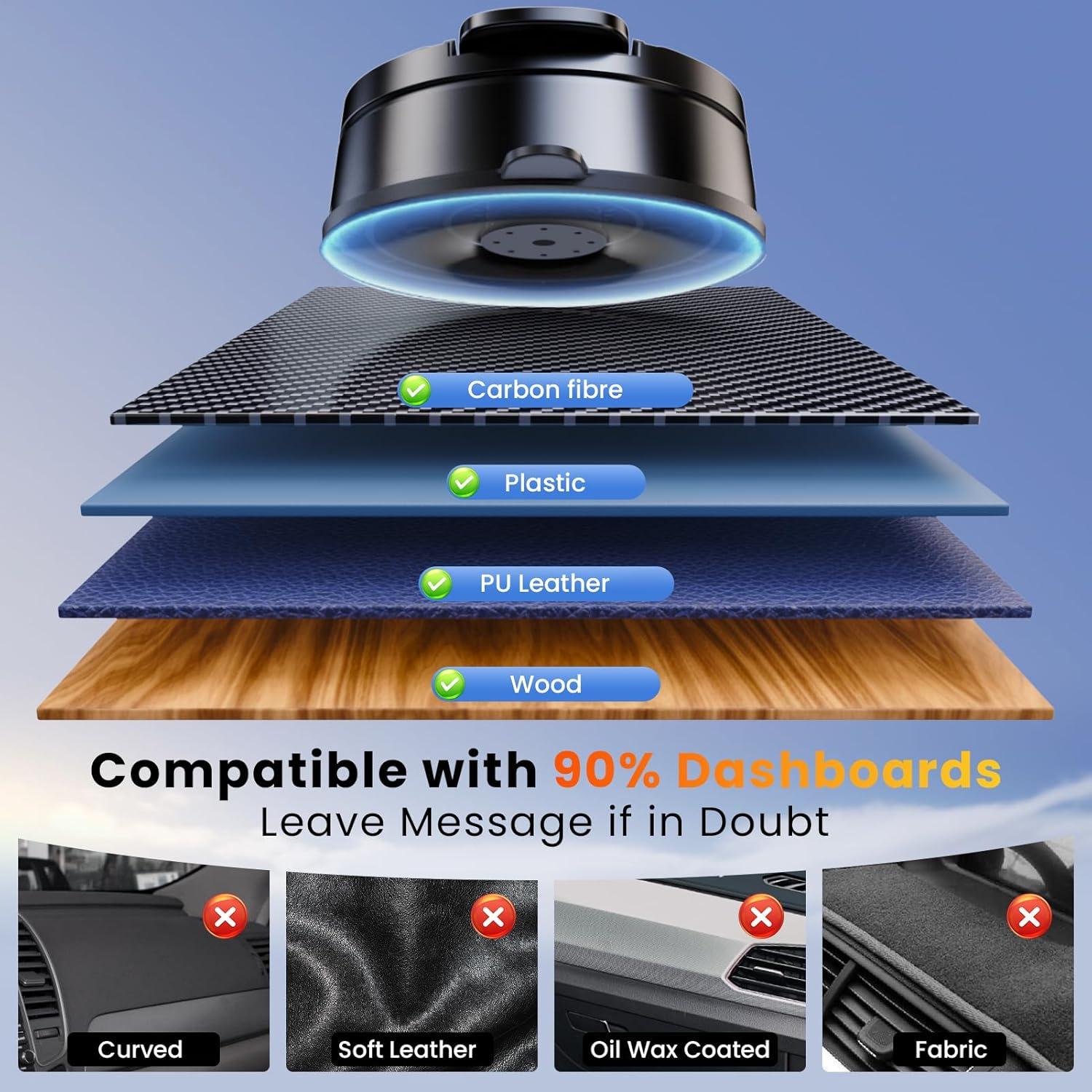 Soporte Magnético para Teléfono Coneclat 2025 - Compatible con iPhone y Android