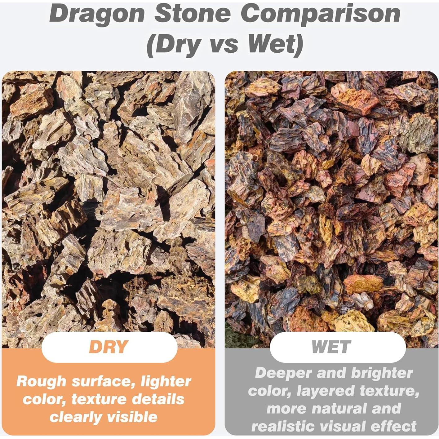 Piedra Dragón Seiryu 2.27kg para Acuarios y Terrarios