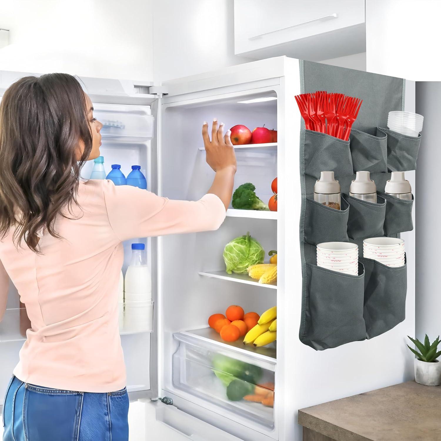 Organizador Colgante para Mini Nevera Fairooth 152.4x32 cm 11 Bolsillos