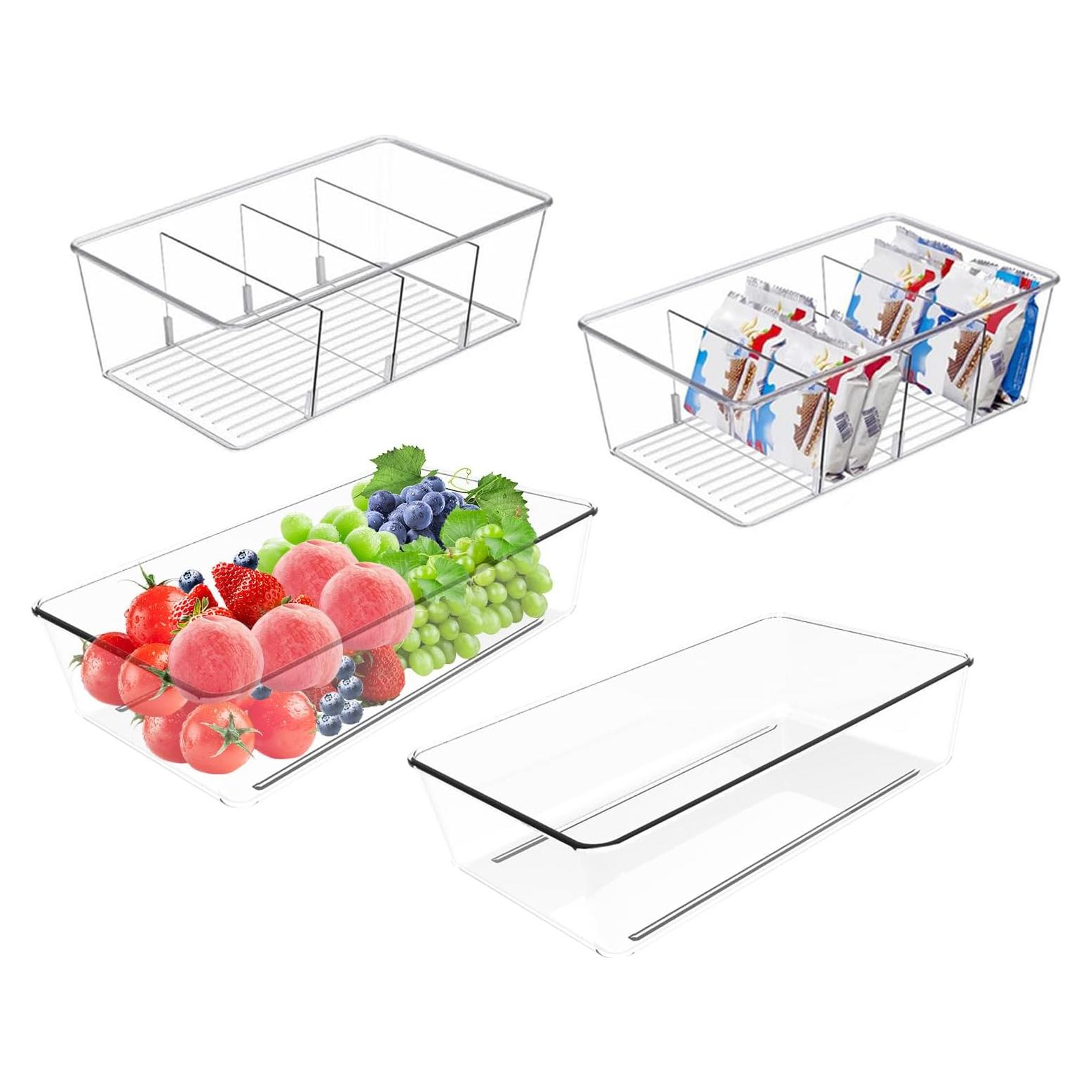 Juego de 4 Contenedores Organizadores AiYuLong para Cocina