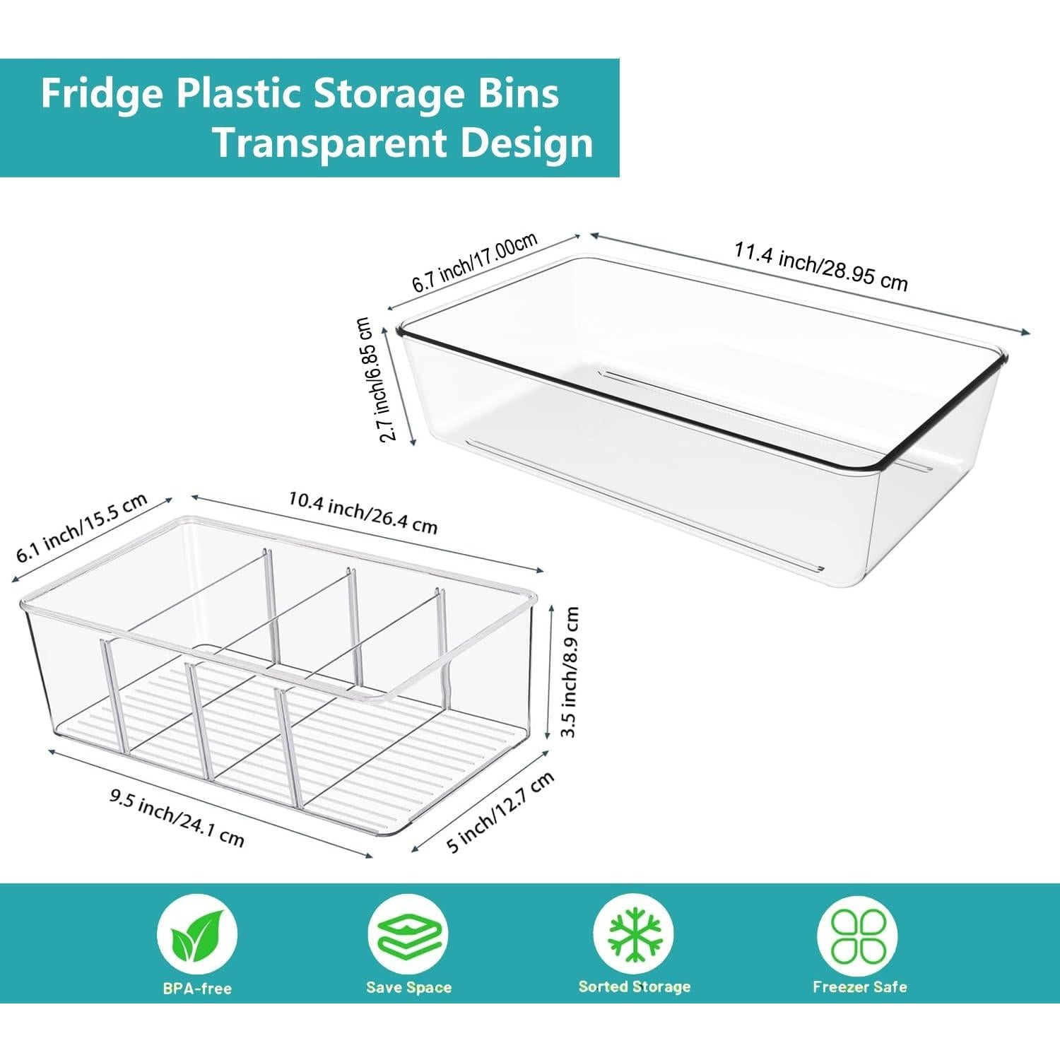 Juego de 4 Contenedores Organizadores AiYuLong para Cocina