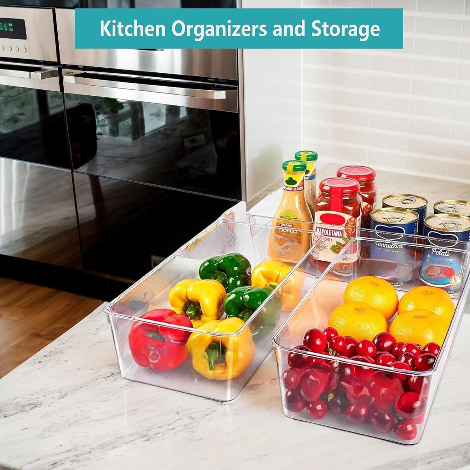 Juego de 4 Contenedores Organizadores AiYuLong para Cocina