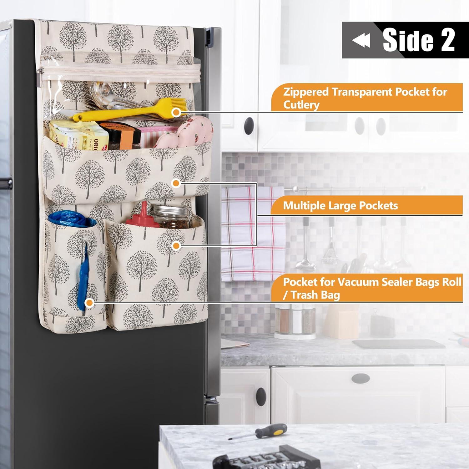 Organizador Colgante para Mini Nevera Rexmica 11 Bolsillos