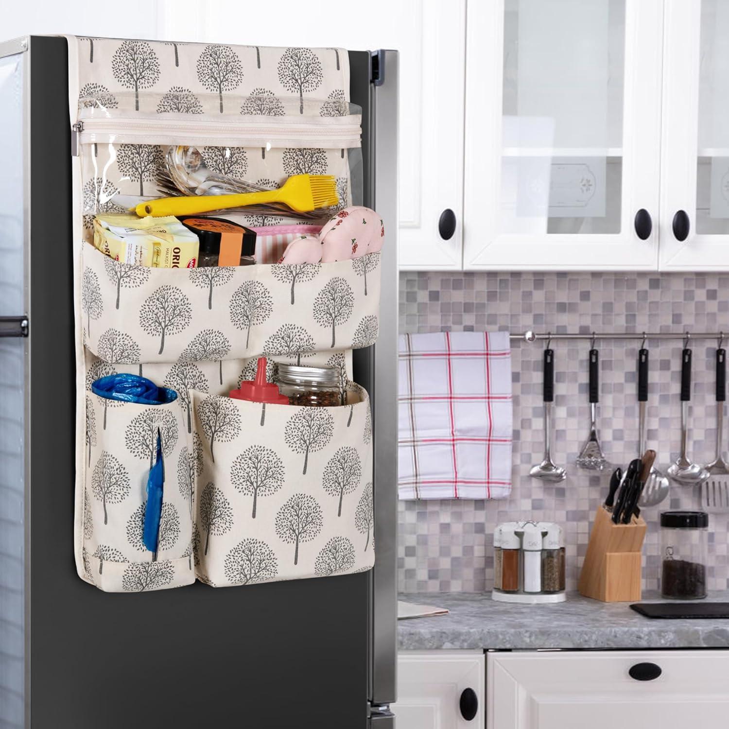 Organizador Colgante para Mini Nevera Rexmica 11 Bolsillos