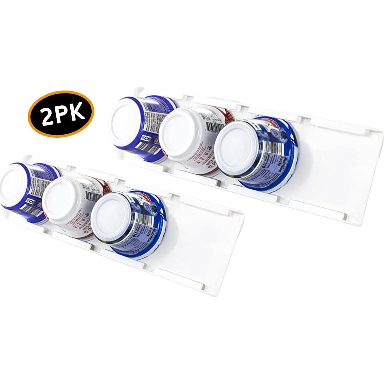 Organizador de Yogur para Nevera Storage Theory - 2 Paquete, Blanco