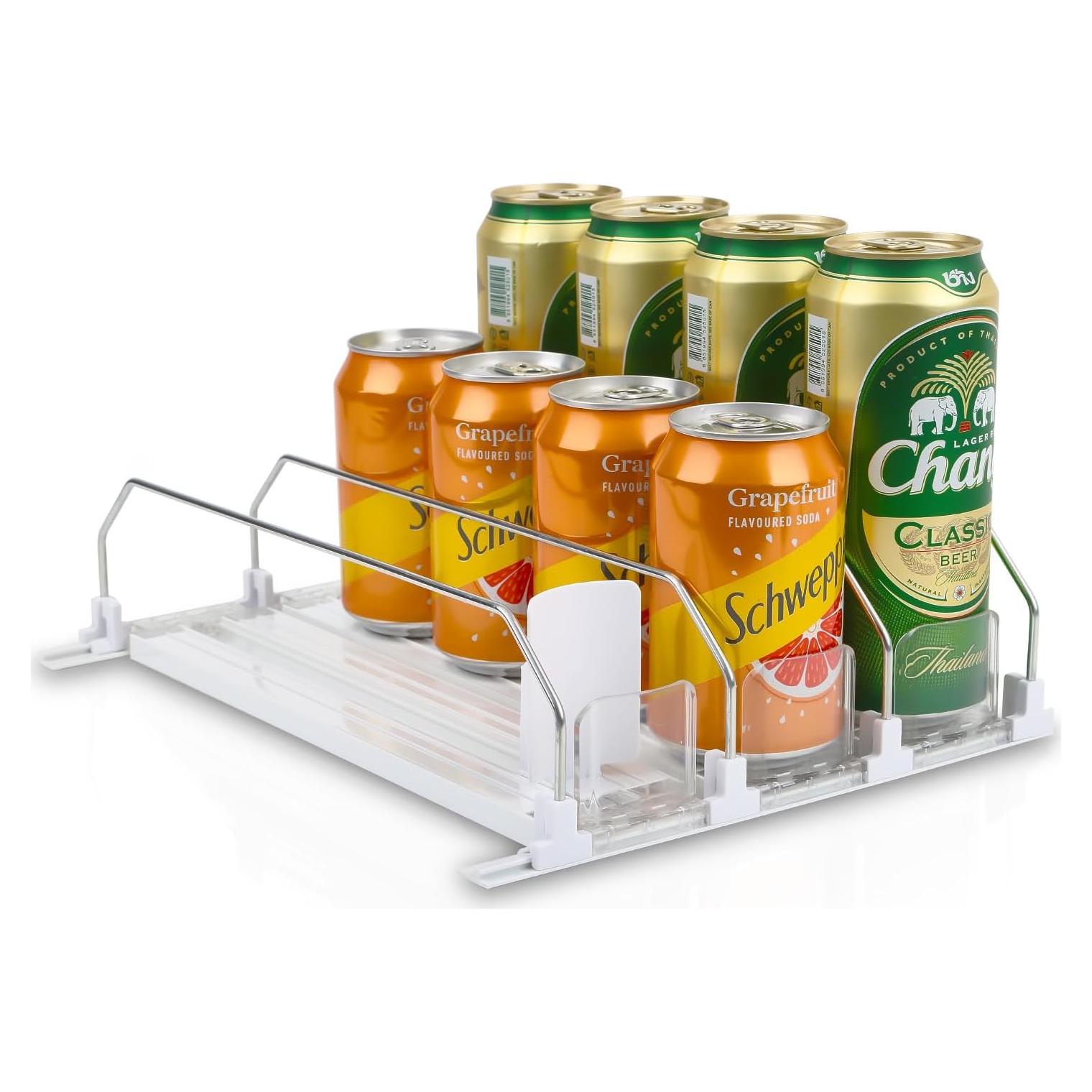 Dispensador de Latas BEHANT 3 Filas Automático Blanco 30.99 cm