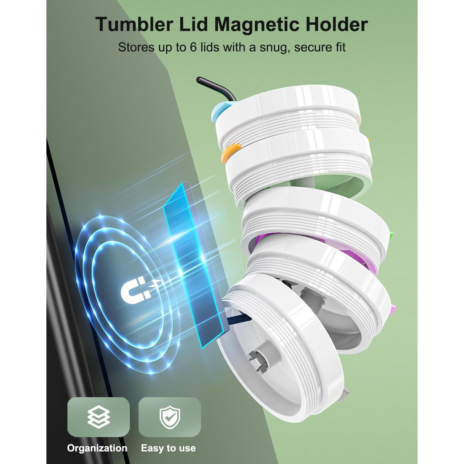 Soporte Magnético para Tazas Stanley Megapuxin - Organizador 3 en 1