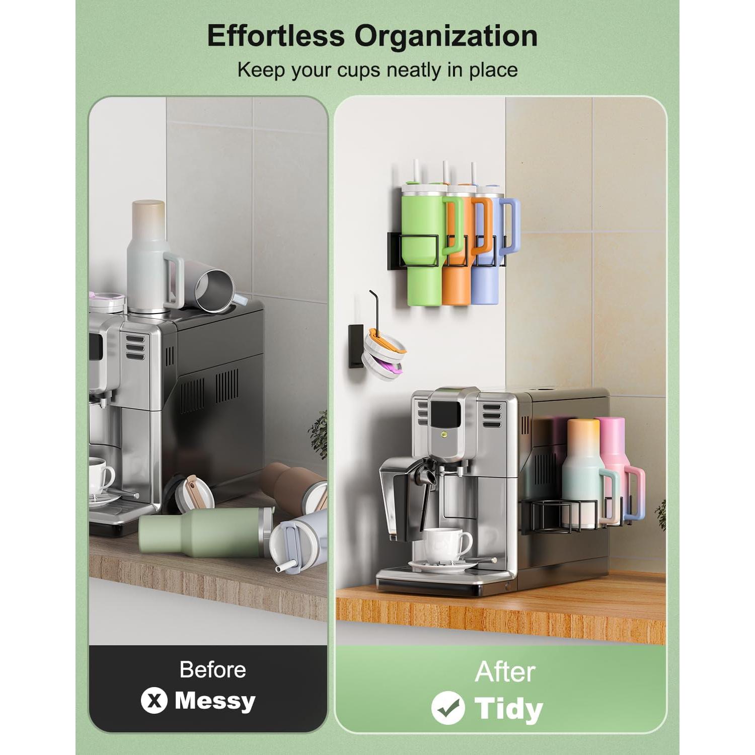 Soporte Magnético para Tazas Stanley Megapuxin - Organizador 3 en 1