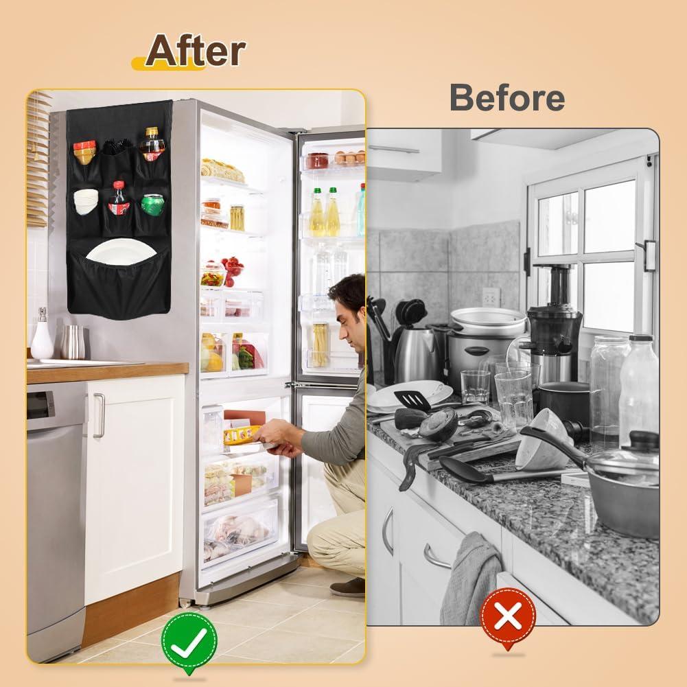 Organizador Colgante para Mini Nevera Forest Breathing 15 Bolsillos