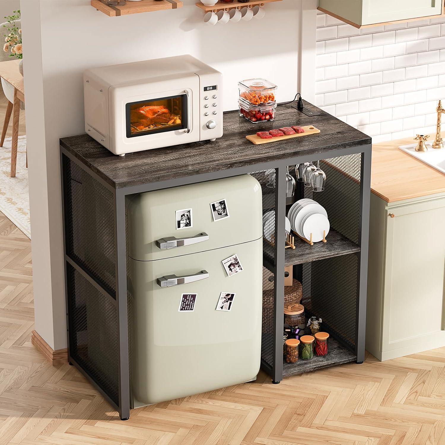 Gabinete de Almacenamiento Homieasy con Estación de Carga 89x56cm