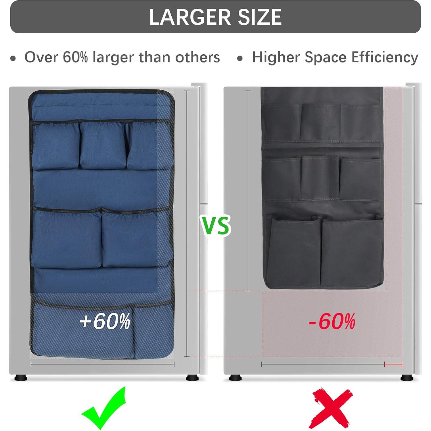 Organizador Magnético para Mini Nevera WOMACO - 2 Paquetes Azul