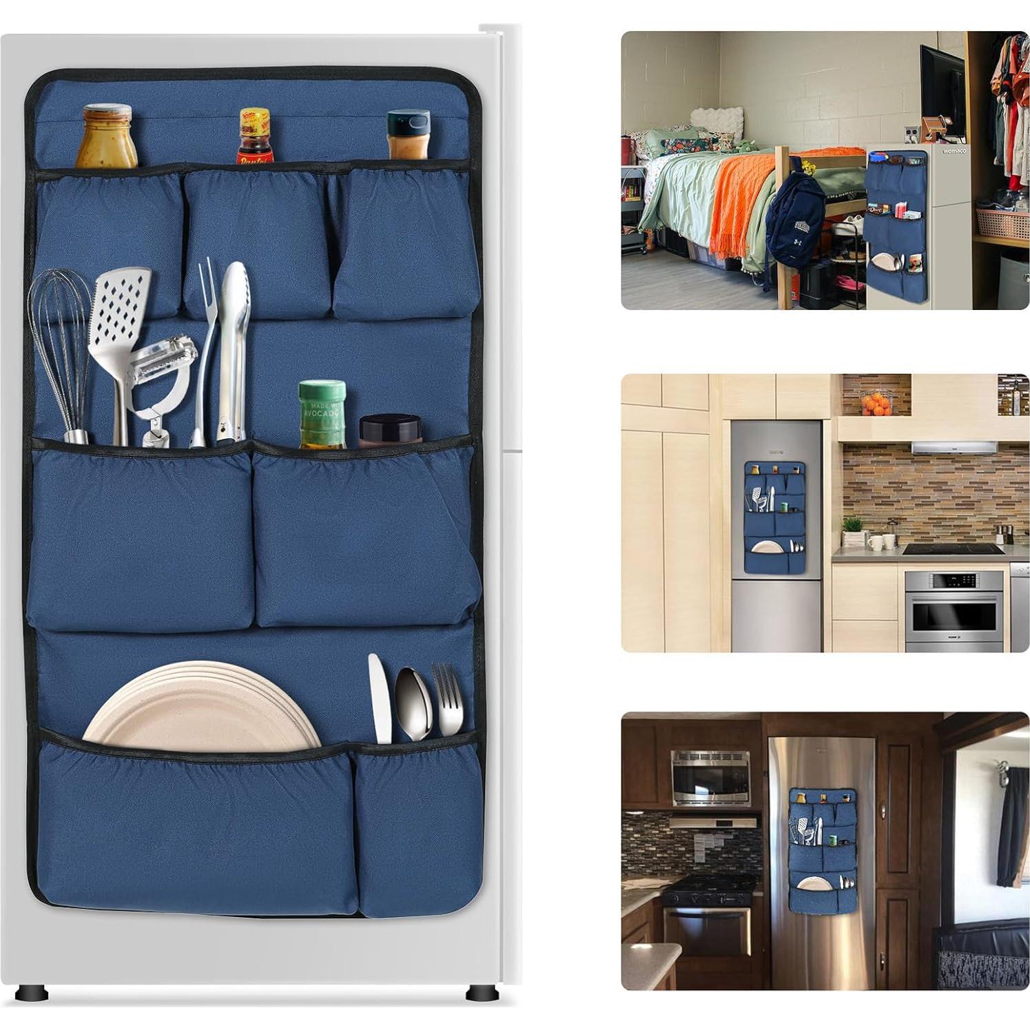 Organizador Magnético para Mini Nevera WOMACO - 2 Paquetes Azul