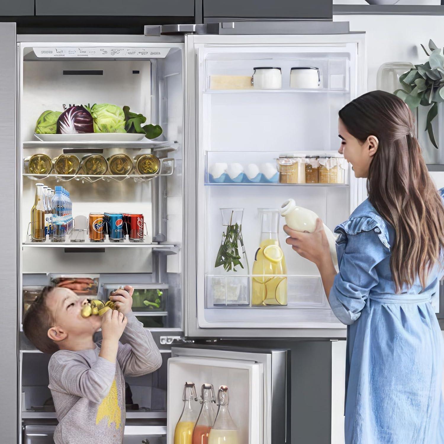 Organizador de Bebidas para Nevera Doternity - 25 Latas, 5 Filas