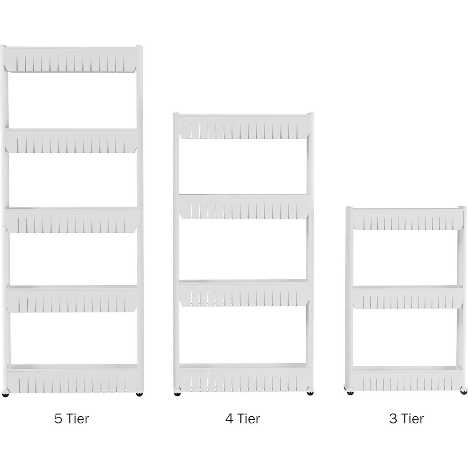 Carro Organizador de Almacenamiento 4 Niveles Everyday Home