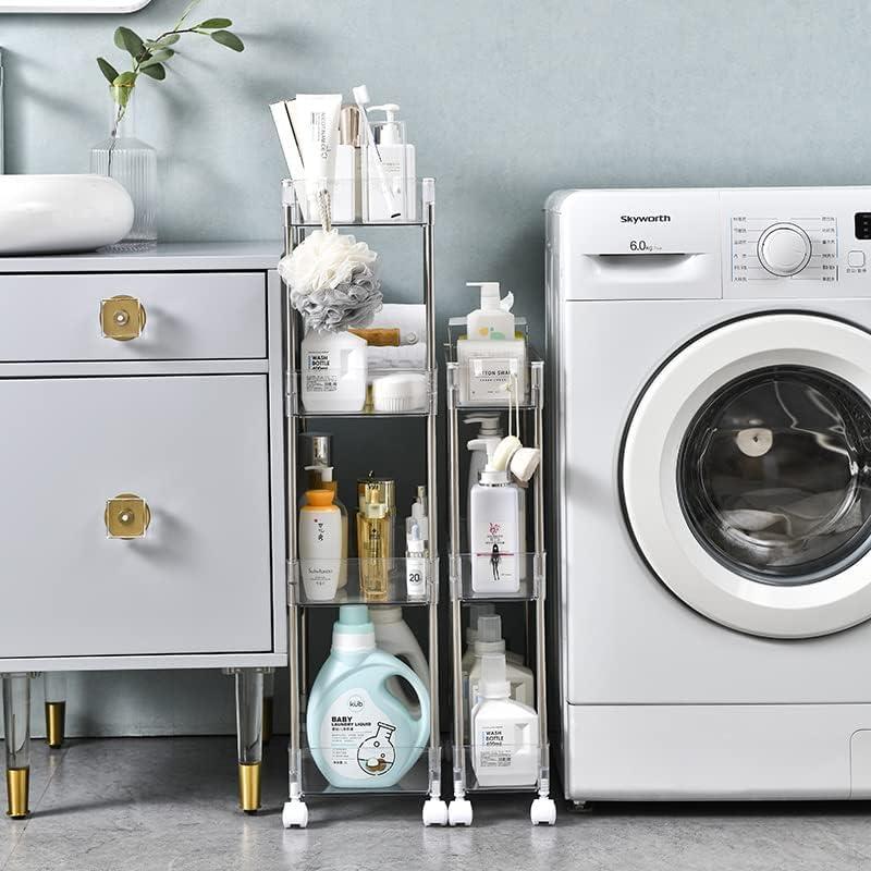 Carro de Almacenamiento Slim Chris.W 3 Niveles Transparente