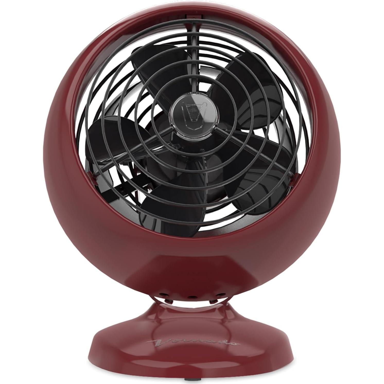 Ventilador de Mesa Vornado VFAN Mini Clásico Burdeos 2 Velocidades