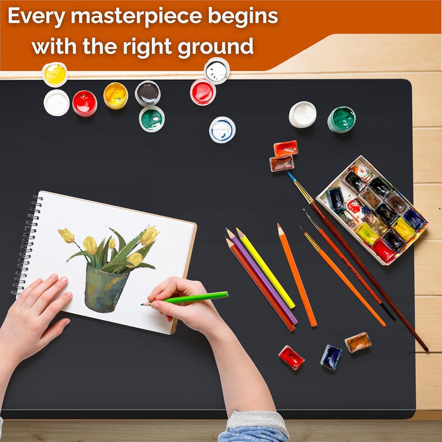 Alfombrilla de Silicona NEOZENSE 61x41cm Negra Resistente al Calor