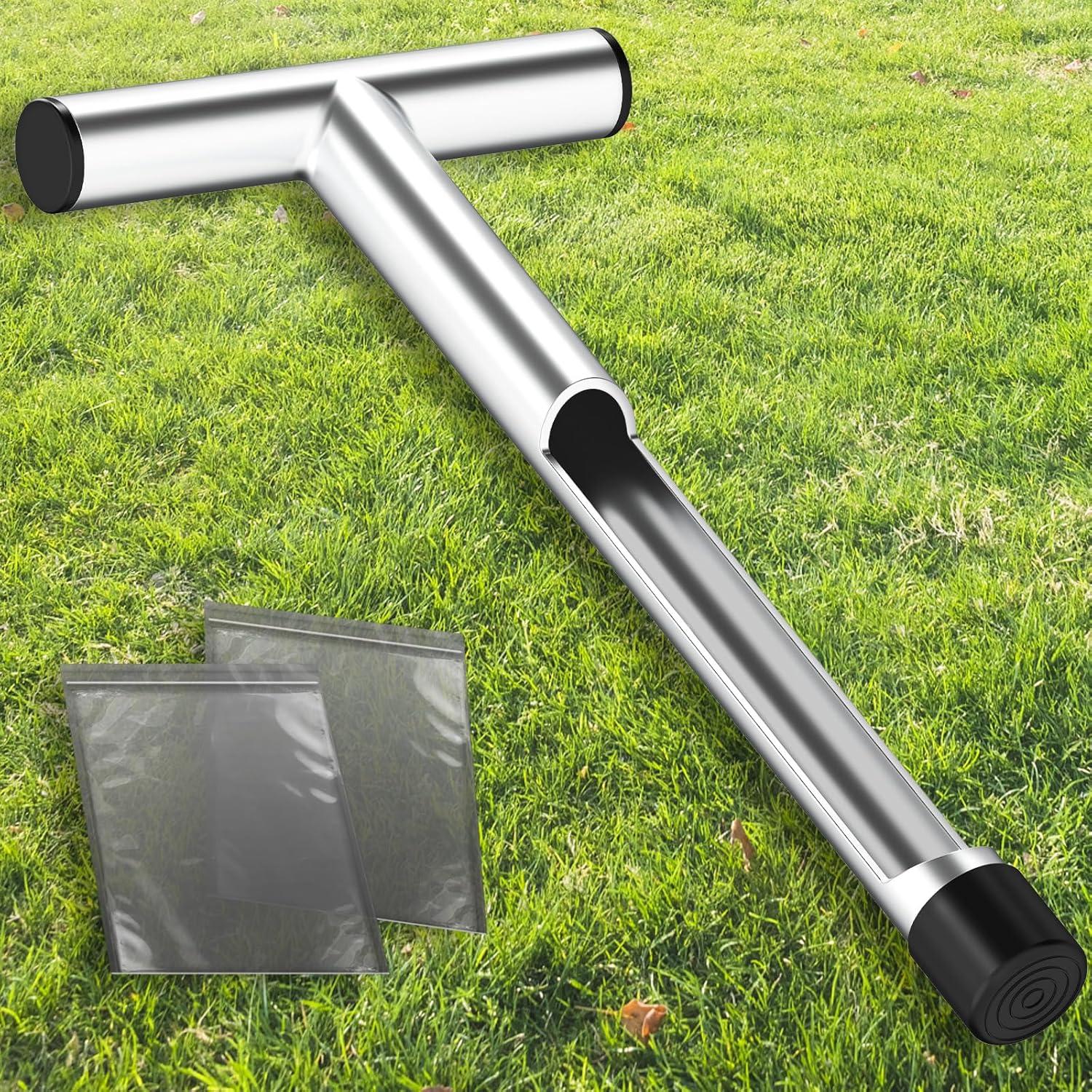 Sonda de Suelo ForoGore 30.48 cm Acero Inoxidable Mango en T