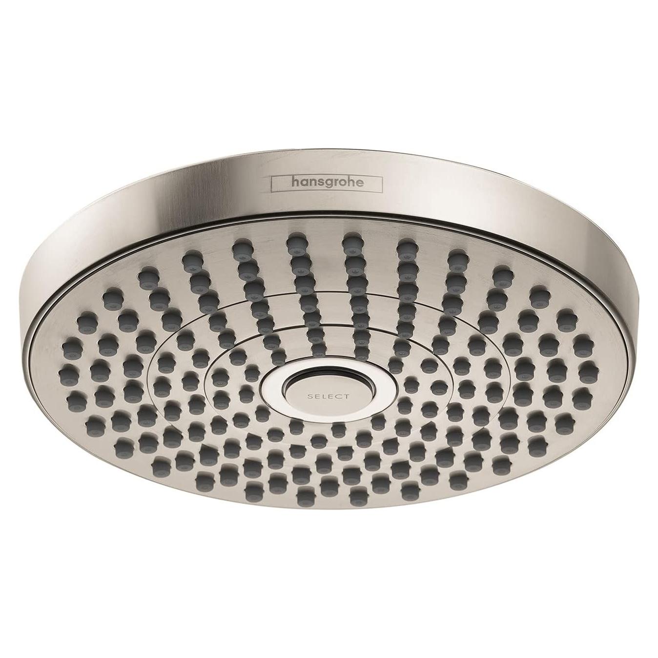 Cabezal de Ducha Hansgrohe Croma Select S 7" Níquel Cepillado