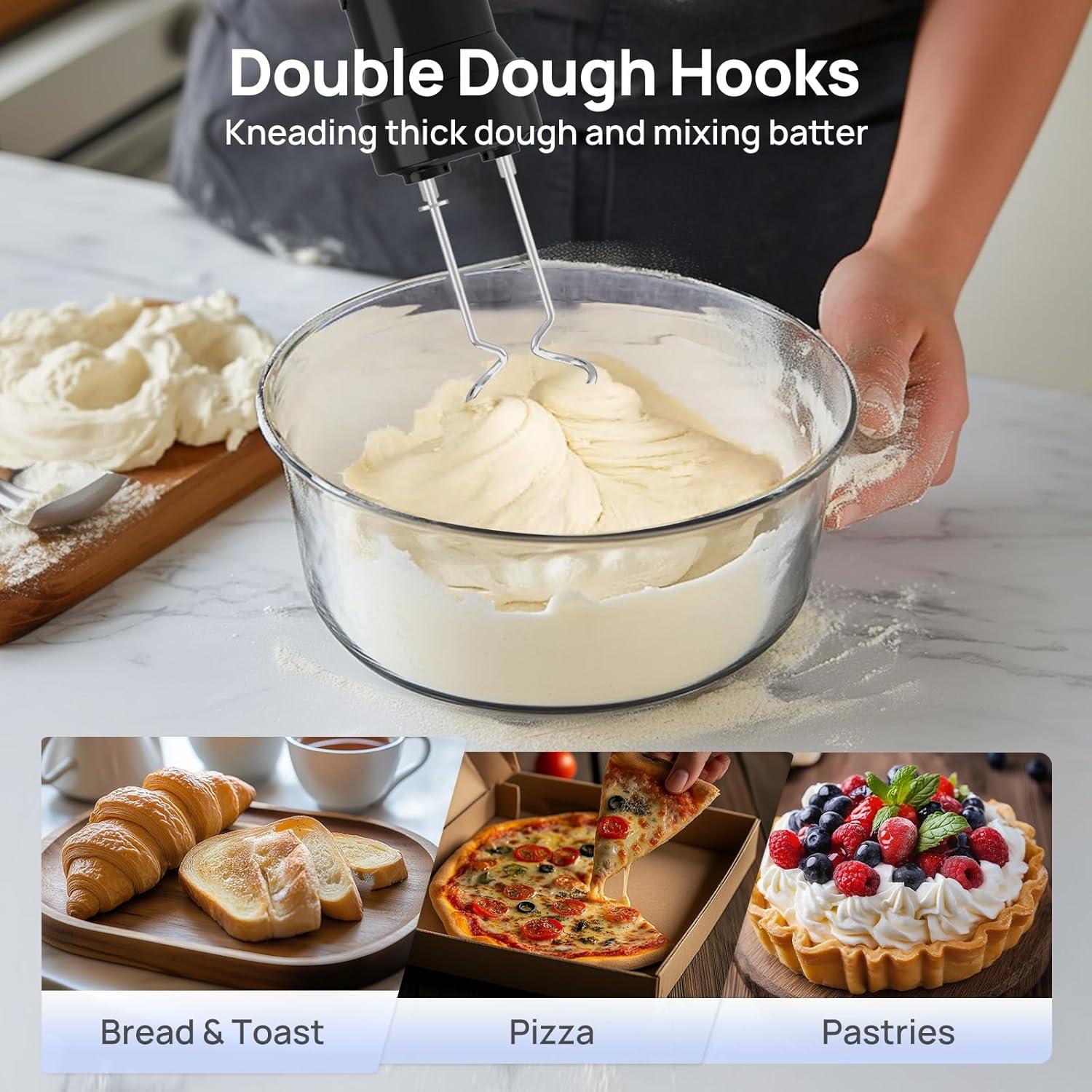 Batidora de Inmersión Consciot CH08 1100W 4 en 1 con Accesorios