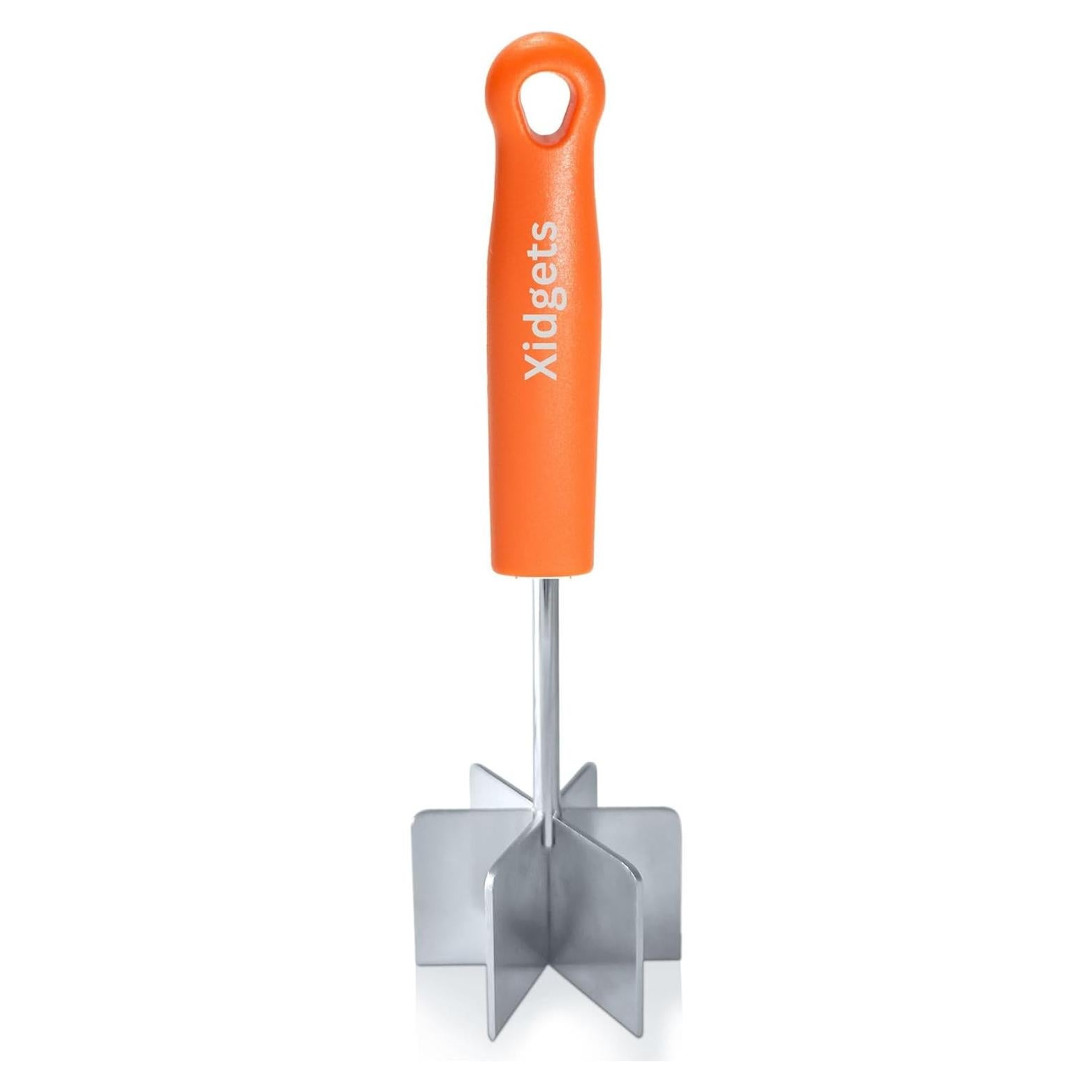Mini Machacador de Carne Acero Inoxidable Xidgets Naranja