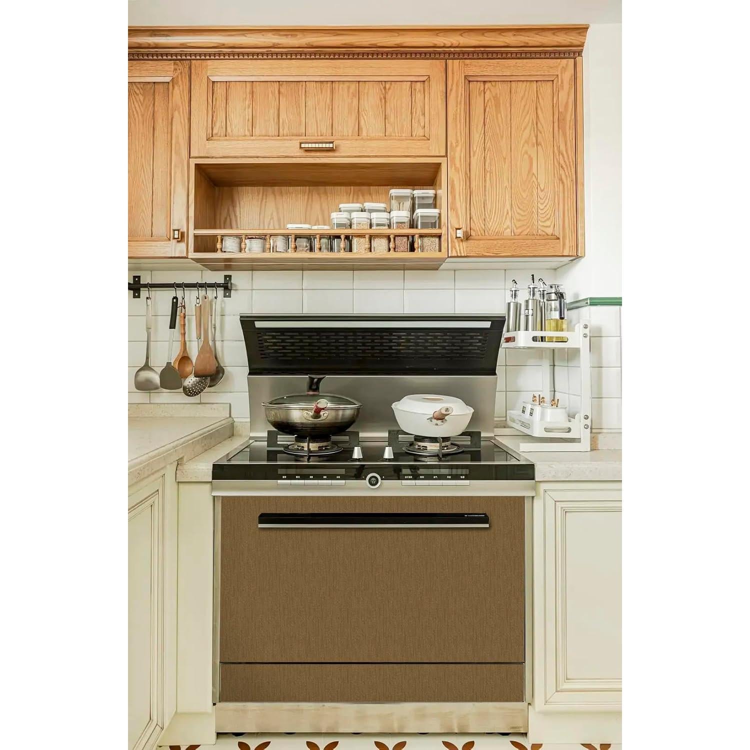 Papel Contacto Dorado Abyssaly 40cm x 198cm Autoadhesivo