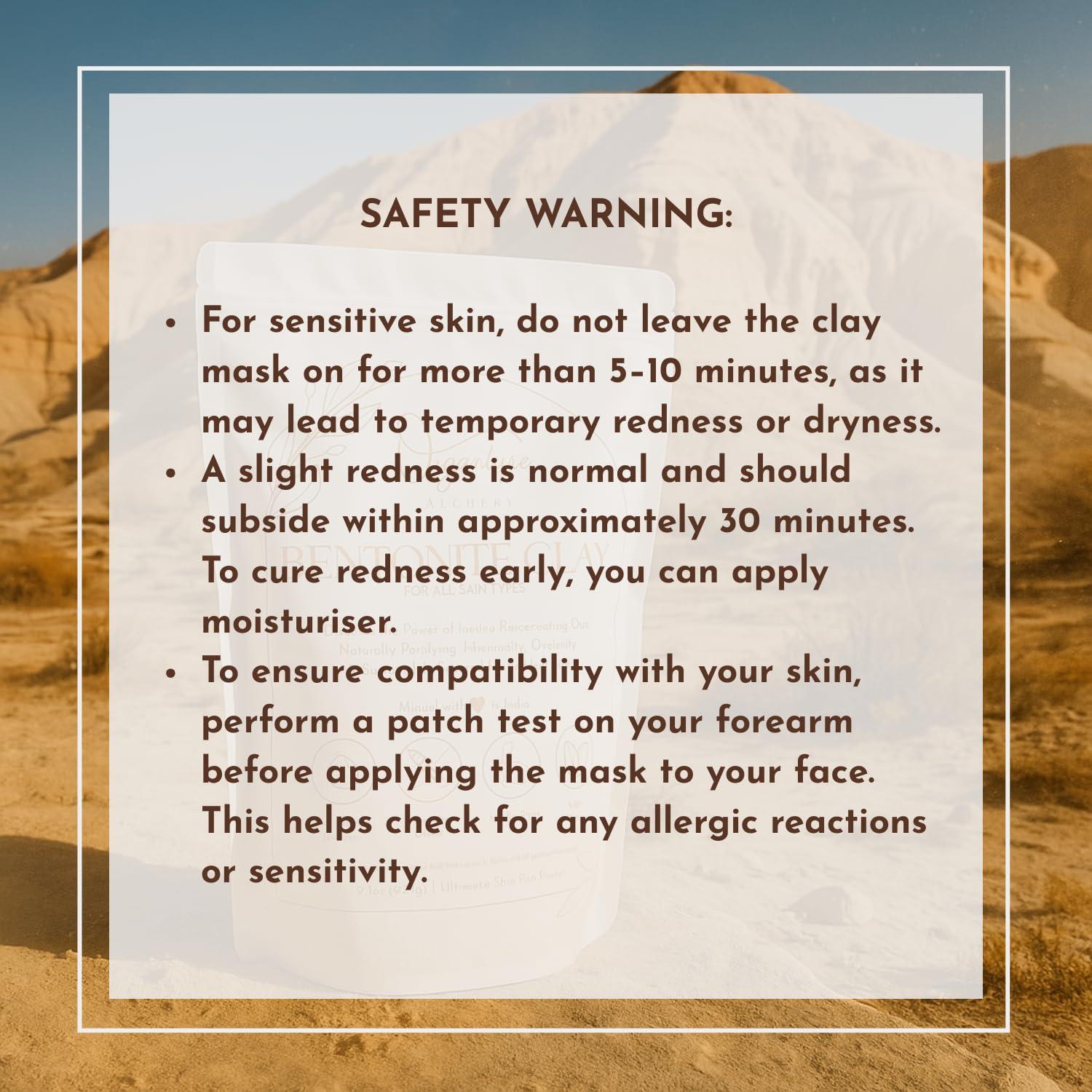 Polvo de Arcilla Bentonita Premium Seema 454g para Mascarilla Facial